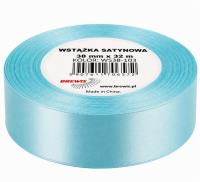 Opakowanie Wstążka satynowa 38mm/32m baby blue