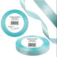 Opakowanie Wstążka satynowa 6mm/32m baby blue