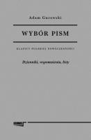 Okładka książki WYBÓR PISM Tom III Dzienniki, wspomnienia, listy