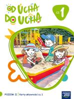 Wychowanie przedszkolne OD UCHA DO UCHA 4-latki poziom 2 cześć 1 Karty aktywności. Autor: Stalmach-Tkacz Anna, Karina Mucha. SmakLiter.pl Okładka książki Wychowanie przedszkolne OD UCHA DO UCHA 4-latki poziom 2 cześć 1 Karty aktywności