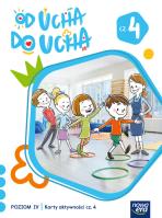Wychowanie przedszkolne OD UCHA DO UCHA 6-latki poziom 4 część 4 Karty aktywności. Autor: Stalmach-Tkacz Anna, Karina Mucha. SmakLiter.pl Okładka książki Wychowanie przedszkolne OD UCHA DO UCHA 6-latki poziom 4 część 4 Karty aktywności