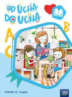 Wychowanie przedszkolne OD UCHA DO UCHA 6-latki poziom 4 książka. Autor: Stalmach-Tkacz Anna, Karina Mucha. SmakLiter.pl Okładka książki Wychowanie przedszkolne OD UCHA DO UCHA 6-latki poziom 4 książka