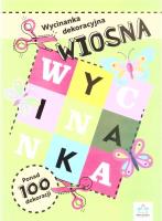 Okładka książki Wycinanka dekoracyjna wiosna