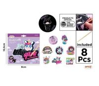 Opakowanie Wydrapywanka Emoji Unicorn