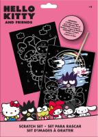 Wydrapywanka Hello Kitty HK50192. Wydawca: Kids Euroswan. SmakLiter.pl Opakowanie Wydrapywanka Hello Kitty HK50192
