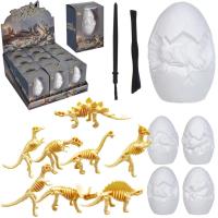 Opakowanie Wykopaliska paleontolog dinozaur w jajku