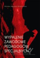 Okładka książki Wypalenie zawodowe pedagogów specjalnych