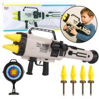 Wyrzutnia rakiet M202 pociski gąbkowe 68cm. Wydawca: Leantoys. SmakLiter.pl Opakowanie Wyrzutnia rakiet M202 pociski gąbkowe 68cm