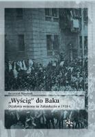 Wyścig do Baku. Autor: Marcinek Krzysztof. SmakLiter.pl Okładka książki Wyścig do Baku