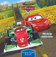 Wyścig mistrzów. Przygody Zygzaka McQueena. Disney Pixar Auta. Autor: Catherine Kalengula. SmakLiter.pl Okładka książki Wyścig mistrzów. Przygody Zygzaka McQueena. Disney Pixar Auta