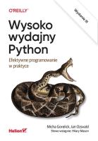 Okładka książki Wysoko wydajny Python. Efektywne programowanie w praktyce wyd. 3