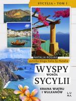 Wyspy wokół Sycylii. Autor: Natalia Rosiak. SmakLiter.pl Okładka książki Wyspy wokół Sycylii
