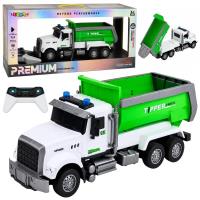 Opakowanie Wywrotka R/C z ruchomą dkrzynią zielona 1:14