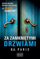 Za zamkniętymi drzwiami. Autor: Paris B.A.. SmakLiter.pl Okładka książki Za zamkniętymi drzwiami