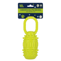 Opakowanie Zabawka dla Psa beczka 20cm zielona