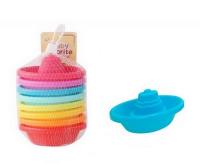 Zabawka do kąpieli Łódeczki. Wydawca: SWEDE. SmakLiter.pl Opakowanie Zabawka do kąpieli Łódeczki