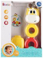 Zabawka modułowa Bam Bam Żyrafka. Wydawca: BamBam. SmakLiter.pl Opakowanie Zabawka modułowa Bam Bam Żyrafka