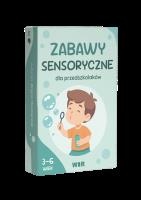 Zabawy sensoryczne dla przedszkolaków. Autor:   Praca zbiorowa. SmakLiter.pl Okładka książki Zabawy sensoryczne dla przedszkolaków