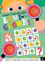 Okładka książki Zadania z magiczną lupką. ŁAMIGŁÓWKI 6+