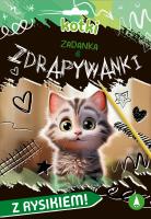 Zadanka & zdrapywanki. Kotki. Autor: Monika Ślizowska. SmakLiter.pl Okładka książki Zadanka & zdrapywanki. Kotki