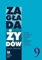 Okładka książki Zagłada Żydów nr.9