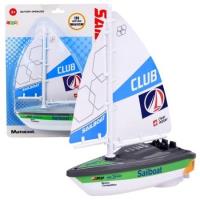 Opakowanie Żaglówka łódź wodna na baterie zielona