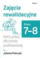 Zajęcia rewalidacyjne karty pracy dla szkoły podstawowej klasy 7-8. Autor: Jolanta Pańczyk. SmakLiter.pl Okładka książki Zajęcia rewalidacyjne karty pracy dla szkoły podstawowej klasy 7-8