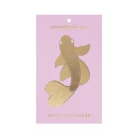 Zakładka do książek metalowa duża Karp Koi. Wydawca: Designworks Ink. SmakLiter.pl Opakowanie Zakładka do książek metalowa duża Karp Koi