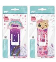 Opakowanie Zakładka do książki tęcza , kot MIX