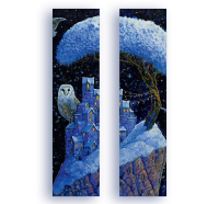 Zakładka kartonowa - Cicha Noc. Wydawca: Molom. SmakLiter.pl Opakowanie Zakładka kartonowa - Cicha Noc