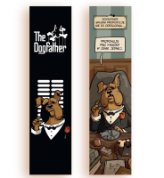 Zakładka kartonowa - Dogfather. Wydawca: Molom. SmakLiter.pl Opakowanie Zakładka kartonowa - Dogfather