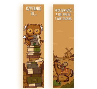 Zakładka kartonowa - Don Kiszon. Wydawca: Molom. SmakLiter.pl Opakowanie Zakładka kartonowa - Don Kiszon