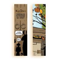 Zakładka kartonowa - Książki zmieniają... Wydawca: Molom. SmakLiter.pl Opakowanie Zakładka kartonowa - Książki zmieniają..