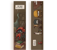 Zakładka kartonowa - Nie mam co czytać. Wydawca: Molom. SmakLiter.pl Opakowanie Zakładka kartonowa - Nie mam co czytać