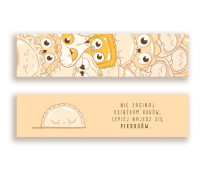 Opakowanie Zakładka kartonowa - Pierogi to życie