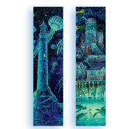 Zakładka kartonowa - Przybysze. Wydawca: Molom. SmakLiter.pl Opakowanie Zakładka kartonowa - Przybysze