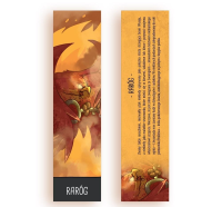 Zakładka kartonowa - Raróg. Wydawca: Molom. SmakLiter.pl Opakowanie Zakładka kartonowa - Raróg