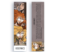 Zakładka kartonowa - Rodzanice. Wydawca: Molom. SmakLiter.pl Opakowanie Zakładka kartonowa - Rodzanice