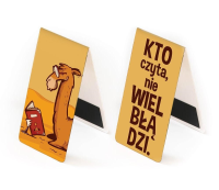 Opakowanie Zakładka magnetyczna - Kto czyta, nie wielbłądzi