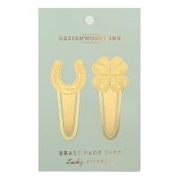 Zakładki do książek metalowe Lucky Charms 2szt.. Wydawca: Designworks Ink. SmakLiter.pl Opakowanie Zakładki do książek metalowe Lucky Charms 2szt.