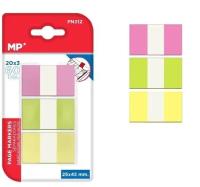 Zakładki indeksujące 25x45mm. Wydawca: MP Main Paper. SmakLiter.pl Opakowanie Zakładki indeksujące 25x45mm