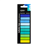 Zakładki indeksujące proste 10 kolorów GRAND. Wydawca: Grand. SmakLiter.pl Opakowanie Zakładki indeksujące proste 10 kolorów GRAND