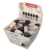 Opakowanie Zakreślacz Boss mini Nature vibes (50szt) STABILO