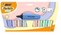 Opakowanie Zakreślacz Flat Pastel mix 10szt BIC