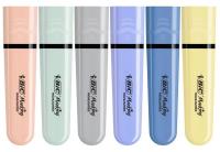 Opakowanie Zakreślacz Flat Pastel mix 6szt BIC