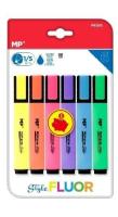 Opakowanie Zakreślacz fluorescencyjny 6szt