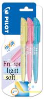 Zakreślacz frixion light soft x 3 kolory Pilot. Wydawca: Pilot. SmakLiter.pl Opakowanie Zakreślacz frixion light soft x 3 kolory Pilot