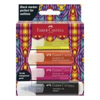 Opakowanie Zakreślacz Glassy 4 kolory neonowe + czarny