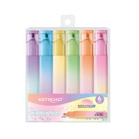 Zakreślacz KEYROAD opalizująca obudowa 6 kolorów. Wydawca: Keyroad. SmakLiter.pl Opakowanie Zakreślacz KEYROAD opalizująca obudowa 6 kolorów