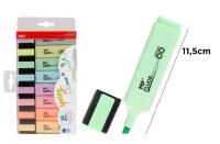 Opakowanie Zakreślacz pastelowy 8szt